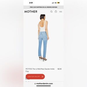 Mother jeans